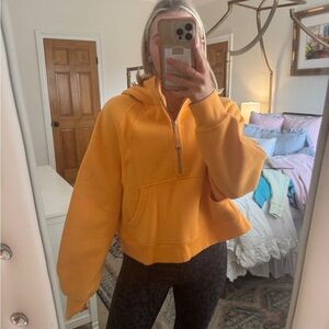 lululemon athletica Bright Orange Hoodie